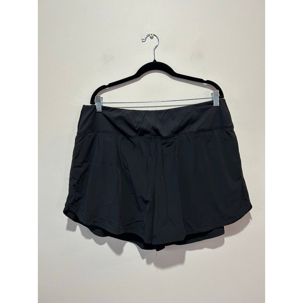 Spyder Active black running shorts size XXL built in shorts pockets lightweight